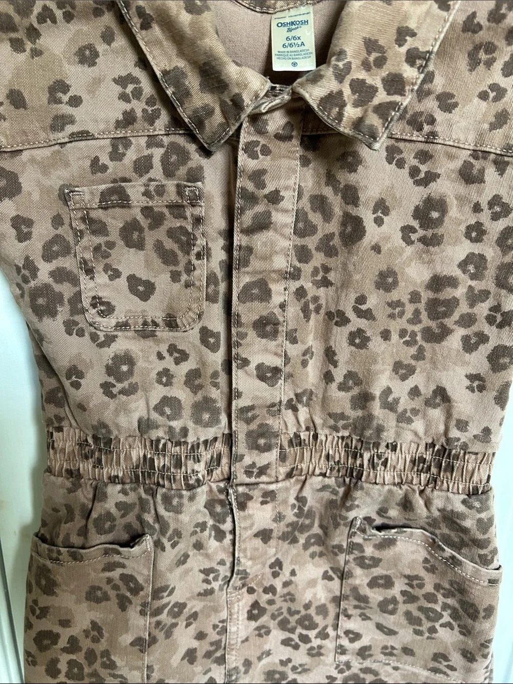 OshKosh Bgosh sleeveless button